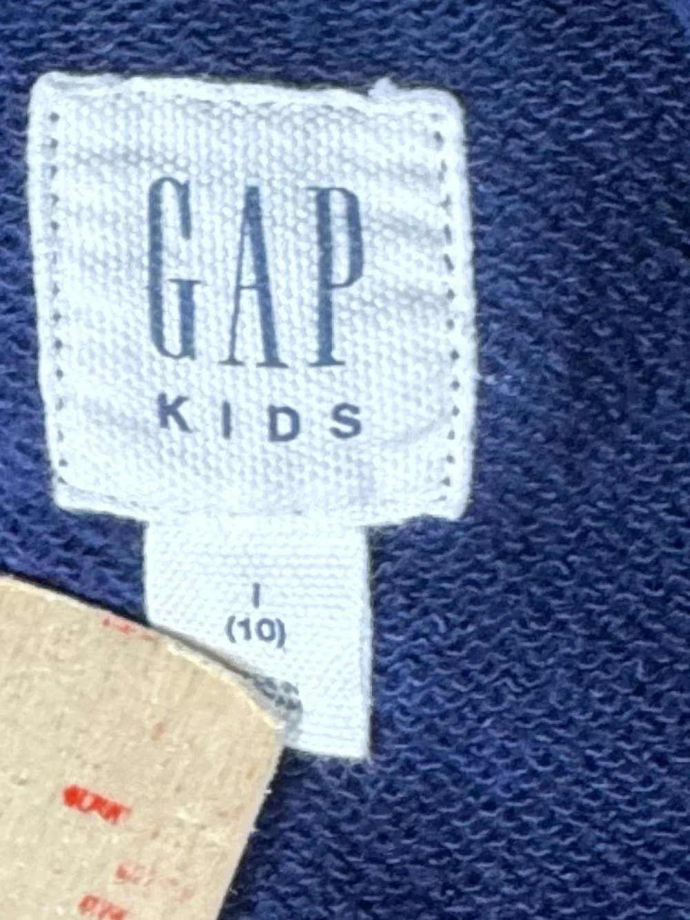 GAP Kids Navy Zip-Up Bomber Jacket with Green Lettering